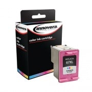 Innovera Remanufactured Tri-Color Ink, Replacement for 67XL (3YM58AN), 200 Page-Yield