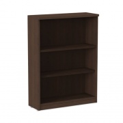 Alera Valencia Series Bookcase, Three-Shelf, 31 3/4w x 14d x 39 3/8h, Espresso (VA634432ES)