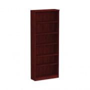 Alera Valencia Series Bookcase, Six-Shelf, 31 3/4w x 14d x 80 1/4h, Mahogany (VA638232MY)