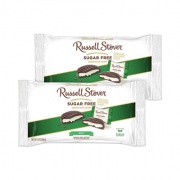 Russell Stover Sugar Free Chocolates, Mint Patties, 10 oz Pouch, 2/Bag, Delivered in 1-4 Business Days (29200001)