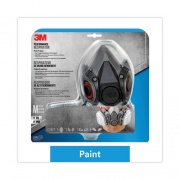 3M Half Facepiece Paint Spray/Pesticide Respirator, Medium (6211PA1A)