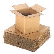 General Supply Cubed Fixed-Depth Shipping Boxes, Regular Slotted Container (RSC), 12" x 12" x 12", Brown Kraft, 25/Bundle (121212)
