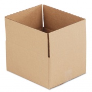 General Supply Fixed-Depth Shipping Boxes, Regular Slotted Container (RSC), 12" x 10" x 6", Brown Kraft, 25/Bundle (12106)