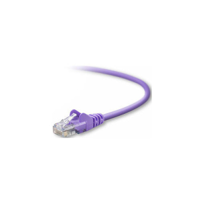 Belkin Components 15ft Cat5e Snagless Patch Cable Purple (A3L791-15-PUR-S)