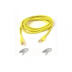 Belkin Components Cat5e X-over Cable Rj45m/rj45m 6 Yellow (A3X126-06-YLW)
