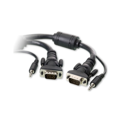 Belkin Components Vga/uxga Mntr Cbl W/audio Hd15m/m; (F3X1982-50)