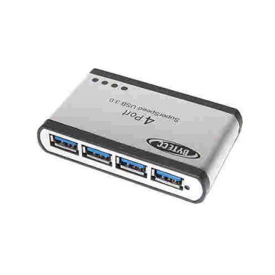 Bytecc Usb 3.0 4 Ports Hub With Ac Adapter (BT-UH340)