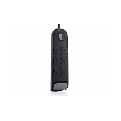 Belkin Components 12-outlet Surge Protector With 8 Ft Powe (BV112230-08-BLK)