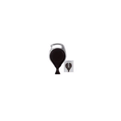 Brady People ID Badge Reel, Opaque Black Moq100 (2120-7027)