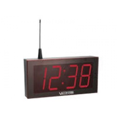 Valcom 2.5wireless Digital Clock, 24v (V-DW2425)