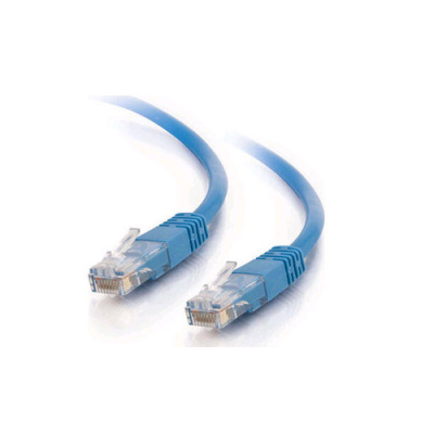 C2G 25ft Cat5e Molded Solid Cbl-blu (15161)