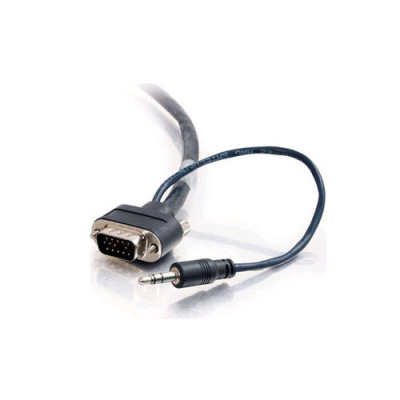 C2G 15ft Plenum Vga+3.5mm Cable (40175)