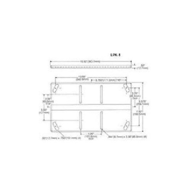Chief Manufacturing Lpk-1 Low Profile Mounting Kit (LPK1)