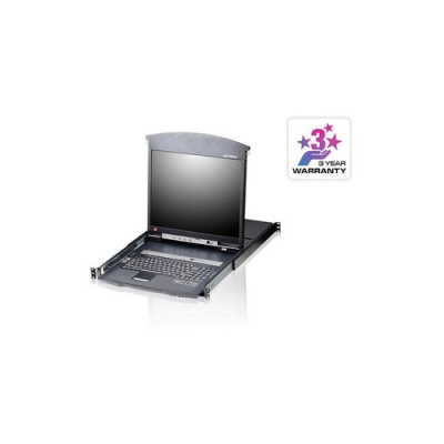 Aten 19.8-port Cat5 Dual Rail Lcd Kvm (KL1508AN)