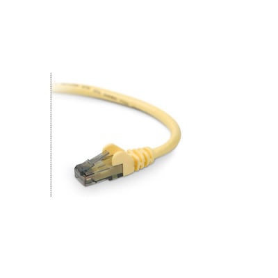 Belkin Components Cable,cat6,utp,rj45m/m,10,ylw,patch,mol (A3L980-10-YLW-M)