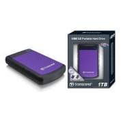Transcend 1tb Storejet2.5 H3p,portable Hdd(purple) (TS1TSJ25H3P)