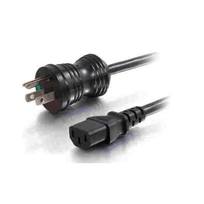 C2G 12ft 16awg Hsptl Pwr Cbl, 5-15p-c13 Bk (48009)