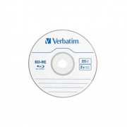 Verbatim Americas Bd-re 25gb 2x Branded 10pk Spindle (43694)