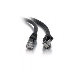 C2G 25ft Cat5e Snagless Ethernet Cable-black (15222)