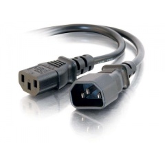 C2G Cables To Go 3 Ft Power Cord Extension (03120)