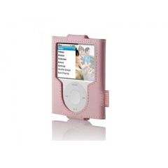 Belkin Components Ipod Nano 3g Leather Sleeve Cameo Pink (F8Z204-PNK)