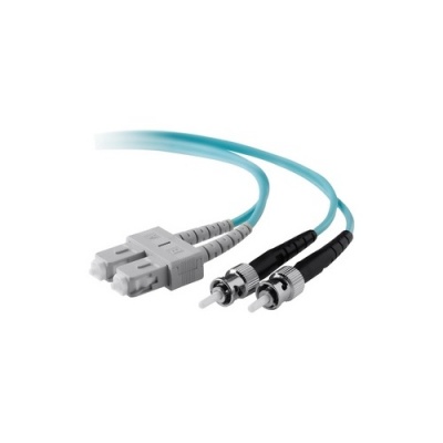 Belkin Components Cable,fiber,st/sc,10m,lo Mmd,aqua,10gb, (F2F40207-10M-G)