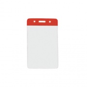 Brady People ID Data/credit Card, Vertical Top-load, Red (1820-1056)