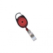 Brady People ID Translucent Red, Premier Badge Reel, Cl (2120-7056)