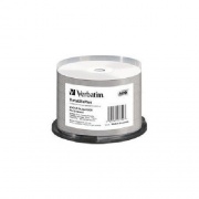 Verbatim Americas Dvd+r Dl 8.5gb 8x Thermal Printable 50pk (43754)