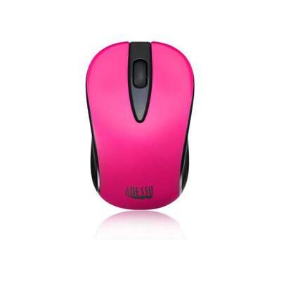 Adesso Pink Neon Color Wireless Optical Mouse (IMOUSES70P)