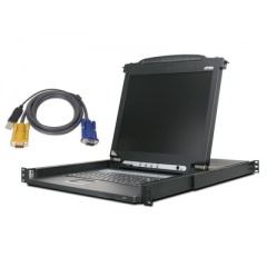 Aten 8-port Lcd Kvm With Usb Cables (CL1008MUKIT)