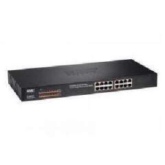 Edgecore Americas Networking 16-port 10 100 1000 Mbps Unmanaged Poe (SMCGS1601P NA)