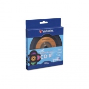 Verbatim Americas Cd-r 80min W/ Digital Vinyl Surface 10pk (97935)