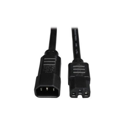 Tripp Lite 10ft Power Cord 15a 14awg C14 To C15 (P018-010)