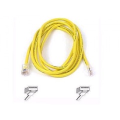 Belkin Components Cat6 Patch Cable Rj45m/rj45m 25ft Yellow (A3L980-25-YLW-S)