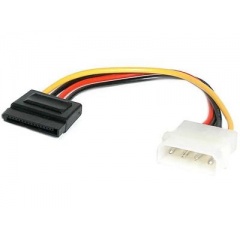 Startech.Com 6in Lp4 To Sata Power Cable Adapter (SATAPOWADAP)