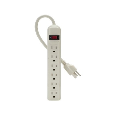Belkin Components 6-outlet Power Strip, 3 Ft. Cord (F9P609-03-DP)