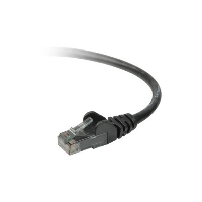 Belkin Components Cat6 Patch Cable Rj45m/rj45m 30ft Black (A3L980-30-BLK-S)