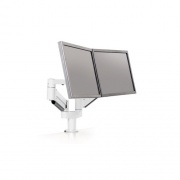 Innovative Office Products Dual Series Arms With Mount, White (7000-500-8408-248)