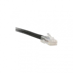 Enet Solutions Cat5e Black 50ft No Boot Patch Cable (C5E-BK-NB-50-ENC)