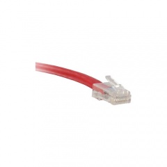 Enet Solutions Cat5e Red 25ft No Boot Patch Cable (C5E-RD-NB-25-ENC)