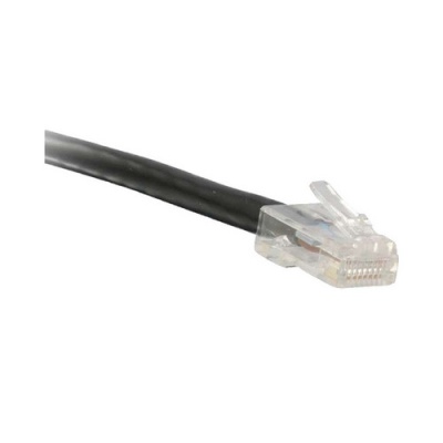 Enet Solutions Cat5e Black 3ft No Boot Patch Cable (C5E-BK-NB-3-ENC)