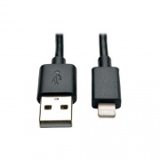 Tripp Lite 10in Usb Lightning Charge Cable Black (M100-10N-BK)