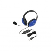Ergoguys Califone Blue Kids Usb Stereo Headphone (2800BL-USB)