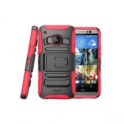 I Blason Htc One M9 Holster Case - Red (M9-PRIME-RED)