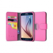 I Blason Galaxy S6 Wallet Case - Pink (S6-LB-PINK)