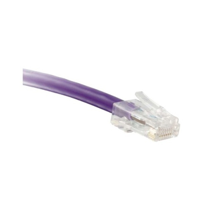 Enet Solutions Cat5e Purple 1ft No Boot Patch Cable (C5E-PR-NB-1-ENC)