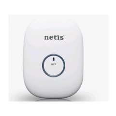 Netis Systems 300mbps Range Extender / Travel Router (E1+WHITE)