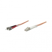 Intellinet 2m 7ft Lc/st Multi Mode Fiber Cable (471312)