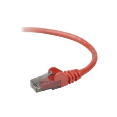 Belkin Components Cable,cat6,utp,rj45m/m,10 ,red,patch (A3L980-10-RED)